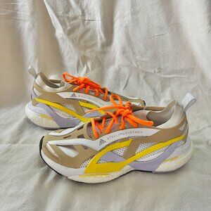 Adidas by Stella McCartney Beige and Orange Athletic Shoes